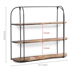 Modern Metal Wire Wall <strong>Bedside</strong> <strong>Shelf</strong> Floating <strong>Shelves</strong> Decor Nordic Living Room Furniture - Product Image 3