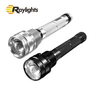 85W HID Xenon zoom lampe de poche lumière forte lampe de poche rechargeable lampe torche robuste de haute qualité