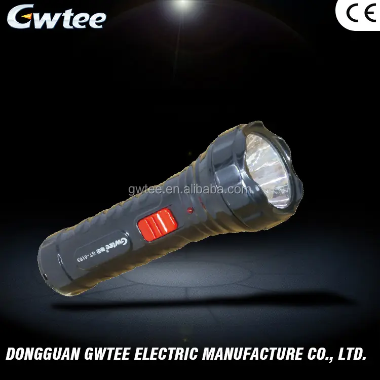 最も要求される製品1ワット1 led 400 mah GT-8183パワースタイル懐中電灯