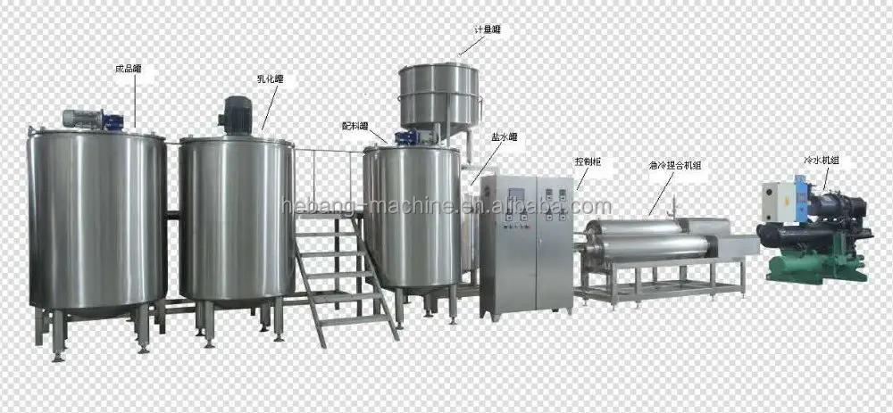 pure cheese making equipment production line for sale