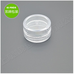 3g 5g 10g 15g 30g Pequeño Claro Tarro <span class=keywords><strong>de</strong></span> Crema, Maceta <span class=keywords><strong>de</strong></span> plástico Mini Caja <span class=keywords><strong>de</strong></span> Envase Cosmético con Tapa Transparente - Product Image 1