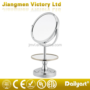 Vendita calda Doppi Lati In Piedi <span class=keywords><strong>Specchio</strong></span> Compatto <span class=keywords><strong>con</strong></span> Ripiano - Product Image 1