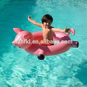Hồ bơi gia đình đồ chơi màu hồng <span class=keywords><strong>inflatable</strong></span> pig pool <span class=keywords><strong>float</strong></span> phòng chờ với lưới - Product Image 3