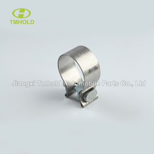 2" Accu Seal Stainless Steel Narrow Band <strong>Exhaust</strong> <strong>Clamp</strong> Muffler <strong>Clamps</strong> - Product Image 3