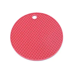 Heat Insulation Resistant Coasters round silicone mat pad