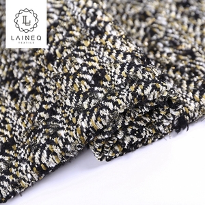 Célèbre marque chine fabricant noir boucle alpaga tissu de laine - Product Image 5