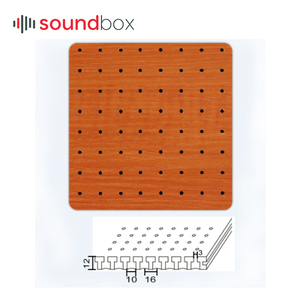 Đục âm thanh hấp thụ âm thanh Bảng điều khiển âm thanh tấm cách âm cho Trần - Product Image 3