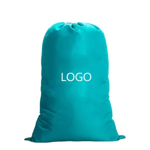 Venta al por mayor barato impermeable de limpieza en seco de nylon bolsa de lavandería del hotel de poliéster bolsa de lavandería