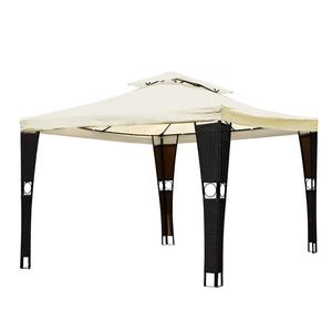 10 'x 10' / 10 'x 13' <span class=keywords><strong>pas</strong></span> <span class=keywords><strong>cher</strong></span> extérieur <span class=keywords><strong>jardin</strong></span> rotin Gazebo auvent tente abri - Product Image 2