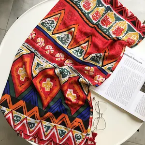 Fashion Boho Aztec Tribal Floral Geometric Tassel Scarf Women Nice Pattern 90*180センチメートルGood Quality