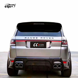 Kit de carrosserie confortable, ensemble de carrosserie large pour Land Rover <span class=keywords><strong>Range</strong></span> Rover sport en style asp, pare-choc avant, jupes latérales et latérales - Product Image 4