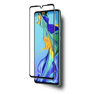 2019 Factory wholesale price screen guard HD clear hot selling 9H tempered glass For Huawei P30 Pro