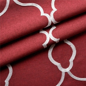 <span class=keywords><strong>Tende</strong></span> in Tessuto Economiche Color Borgogna per Soggiorno, Vendita all'Ingrosso - Product Image 2