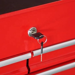 Strumento di metallo trolley con 4 cassetti banco di <span class=keywords><strong>lavoro</strong></span> di servizio contatore officina mobile - Product Image 5