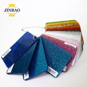 JINBAOプラスチック<span class=keywords><strong>PMMA</strong></span>材料半透明グリッタースパークル<span class=keywords><strong>Pmma</strong></span>固体表面アクリルシート - Product Image 2