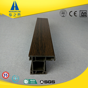 Profils en PVC à effet grain de bois, design européen, pour fenêtres - Product Image 2