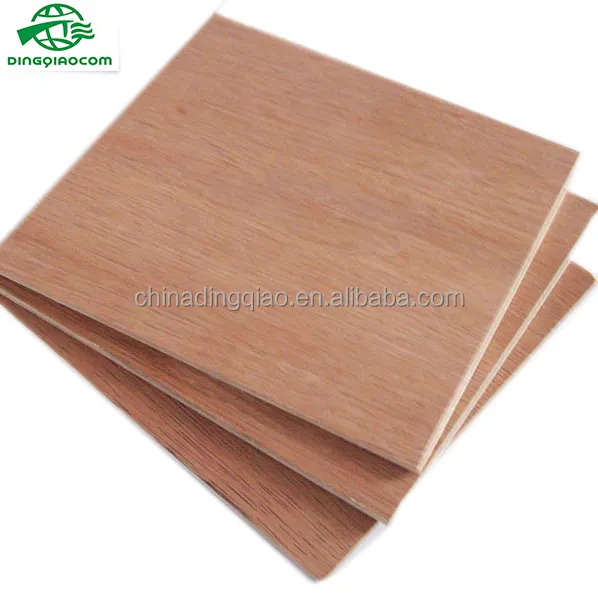 Mejor calidad tamaño 1220x2440mm embalaje de madera contrachapada comercial