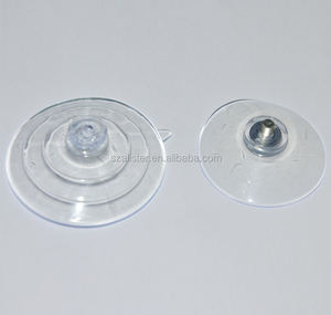 Ventose in PVC da 10 mm con vite da 6 mm per piani in vetro, servizio di taglio personalizzabile incluso - Product Image 1