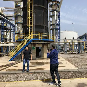 The newest technology continuous modular crude oil petrochemical refinery/distillation plant/refining machine