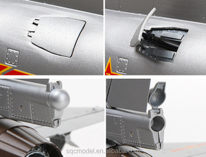 Modèle <span class=keywords><strong>d</strong></span>'avion de chasse J-10 en alliage <span class=keywords><strong>d</strong></span>'aluminium 1:24 - Product Image 6