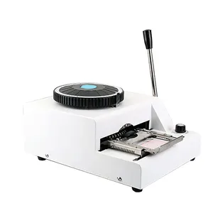 Handleiding Dog Tag Embossing Machine Aluminium Plaat Embossing Machine