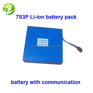 9.5Ah litio esooter 24 V 7 s ruedas del li-ion batería 18650 batería de litio - Product Image 2