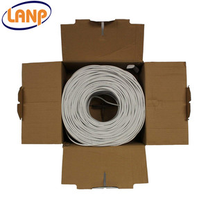 Señal perfecta Gigabit Caja <span class=keywords><strong>de</strong></span> 305 <span class=keywords><strong>metros</strong></span> Conductor <span class=keywords><strong>de</strong></span> cobre desnudo Blanco Cat5e UTP <span class=keywords><strong>Lan</strong></span> <span class=keywords><strong>Cable</strong></span> 4Pr 24AWG <span class=keywords><strong>Cable</strong></span> <span class=keywords><strong>de</strong></span> red <span class=keywords><strong>de</strong></span> datos - Product Image 5