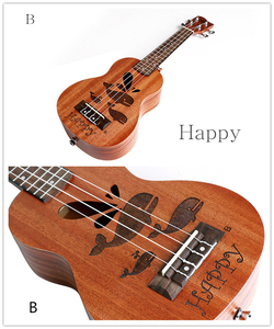 <span class=keywords><strong>Ukelele</strong></span> Soprano Infantil con Grabado Personalizado con Tema Familiar - Product Image 5