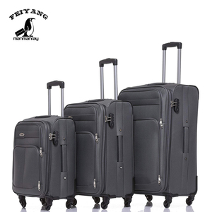 Vendita calda di alta qualità Oxford tessuto classico set di valigie 4 pz più <span class=keywords><strong>colori</strong></span> con 4 ruote <span class=keywords><strong>valigia</strong></span> per bagagli da viaggio - Product Image 4