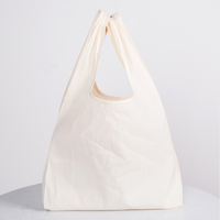 Sac en toile pliable vert ECO Sac bandoulière réutilisable en coton personnalisable pour femme Sac fourre-tout
