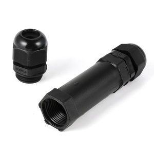 円形m12コネクタ2 3 4 5ピンメスコネクタm12防水コネクタケーブル付きダストキャップ - Product Image 4