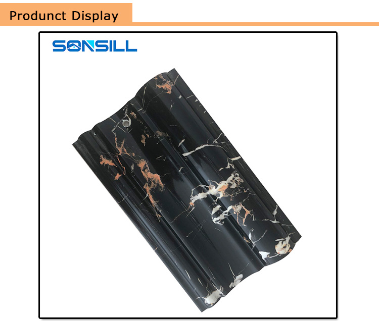High Glossy Printing PVC Marble Sheet For Wall Decoration