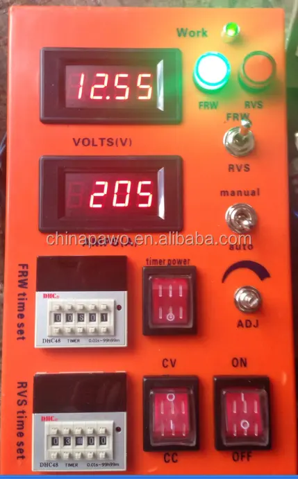 igbt 12V-1000A plating rectifier with reversing