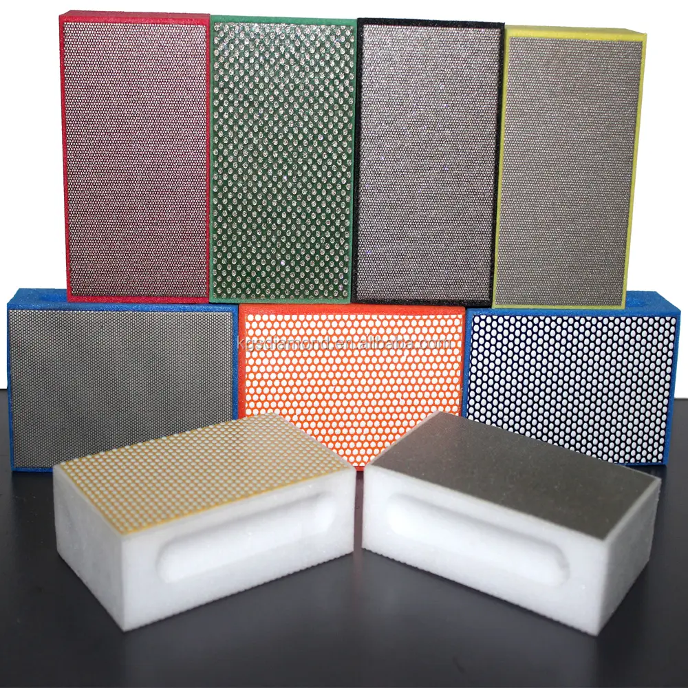 KGS Jewelry hand sanding pad china supplier hardware abrasive tools for glass ceramic porcelain marble