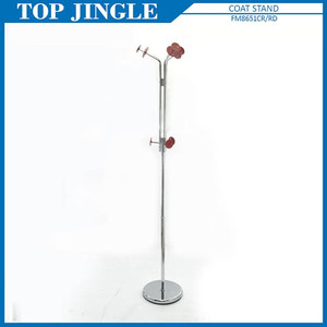 Cobblestone Design <b>Coat</b> <b>And</b> <b>Hat</b> Hanging <b>Stand</b> With 6 Hooks - Product Image 3