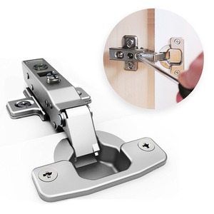Concealed Full Overlay Self Closing Frameless Kitchen Cabinet Door Hinge