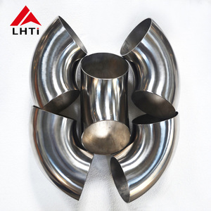 2 "/2.5"/3 "/4" Titan <span class=keywords><strong>gr2</strong></span> khuỷu tay/uốn cong với 1mm 1.2mm WT ống xả xe máy - Product Image 4