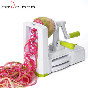 Spiraliseur à légumes Zucchini Sebze, coupe-légumes manuel à 5 lames, spiraliseur à légumes - Product Image 3