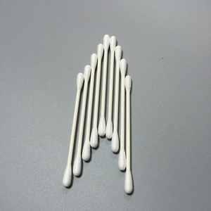 Industriële Double End Ronde Hoofd Wegwerp Cleanroom Pluizende Q-Tip Wattenstaafjes CA-002 - Product Image 2