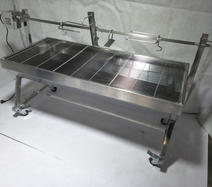 Gran carbón cerdo parrilla al aire libre escupir tostador de <span class=keywords><strong>asador</strong></span> barbacoa Parrilla de barbacoa - Product Image 2