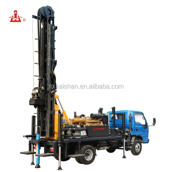 Truck mounted dth earth hole bore well underground water well rotary drill machine