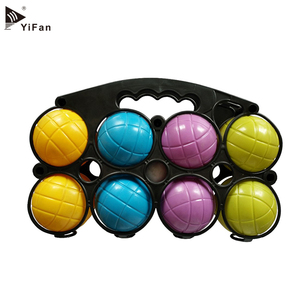 Jeu <span class=keywords><strong>de</strong></span> <span class=keywords><strong>boules</strong></span> <span class=keywords><strong>de</strong></span> boccia en plastique personnalisé Jeux <span class=keywords><strong>de</strong></span> sport <span class=keywords><strong>de</strong></span> plein air Boule <span class=keywords><strong>de</strong></span> pétanque - Product Image 5