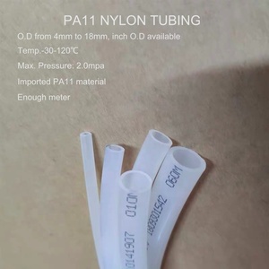 NINGBO Azul Rojo Negro Color Flexible <span class=keywords><strong>4mm</strong></span> 6mm 8mm 10mm 12mm poliamida PA6 PA12 tubo de nailon manguera de compresor de aire - Product Image 3