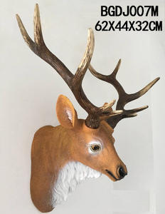 قرون الغزلان الراتنجية بالجملة للديكورات الجدارية - Product Image 6