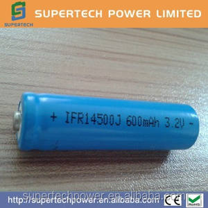 Recargable lifepo4 batería 600 mAh 3.2 V con tapa superior - Product Image 1