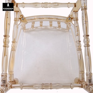 Elegante di Colore Ambra Napoleone Sedia <span class=keywords><strong>Resina</strong></span> con il Campione Gratuito - Product Image 4