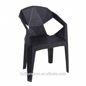 Nuevo diseño de plástico apilables silla de jardín moldeo todo PP Hotel al aire libre sillón - Product Image 2