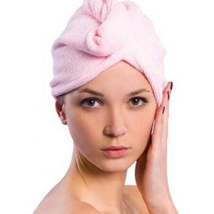 Toallas de salón de <span class=keywords><strong>microfibra</strong></span> para niña y mujer, turbante de secado rápido, personalizado, precio bajo, venta al por mayor - Product Image 4