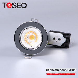 Appuyant sur Métal Cut out taille <span class=keywords><strong>68mm</strong></span> MR16/<span class=keywords><strong>GU10</strong></span> IP20 coupe-feu coffre-fort ignifuge salle de bains led spots - Product Image 1