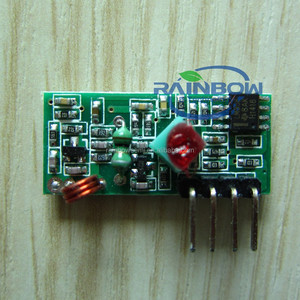 433M 433Mhz siêu tái tạo mô-đun máy phát không dây mô-đun báo động chống trộm + Receiver mô-đun bán Hot - Product Image 4